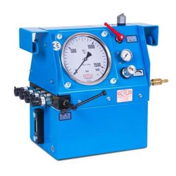 Pompa uji pneumatik-hidrolik Gerus Press HP-25.