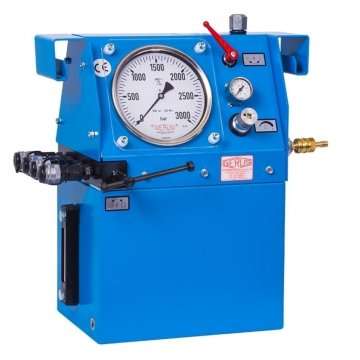Pompa uji hidrolik pneumatik Gerus Press HP-26