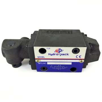 Hydraulic distributor manual (dengan tampilan dan pemasangan eksternal seperti elektromagnetik) RH06027 dengan pusat terbuka.