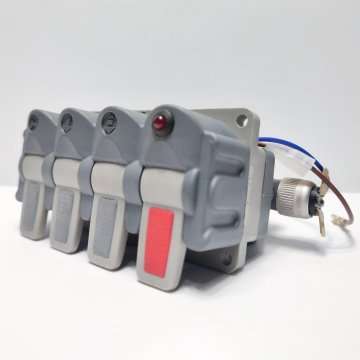 Saklar Pneumatik 4 Tombol dengan Sensor HpTech HP.9D4113