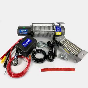 Lebih lanjut, lebida elektrik Husar Winch BST 12000 Lbs - 5443 kg 24 V.