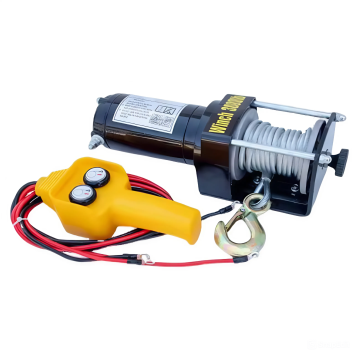 Electric Winch ATV DC 12v 3000 lbs Manual + Remote Switch / Winch Derek ATV Hoist 12volt 3000 lbs