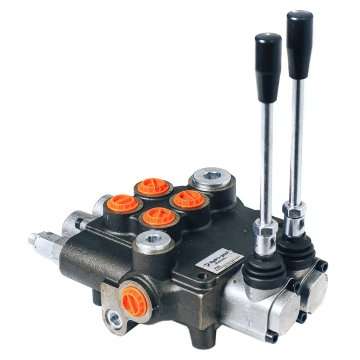 P80 - 2 BANK / 2 STIK Hand Valve Hidrolik P80 - 2 Tuas Spool, G1/2" / Directional Control Valve (80 l/min, 250 bar)