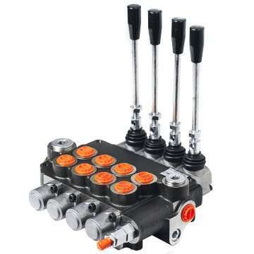 P80 - 4 BANK / 4 STIK Hand Valve Hidrolik P80 - 4 Tuas Spool, G1/2" / Directional Control Valve (80 l/min, 250 bar)