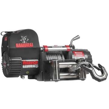 Winch listrik Warrior Winches Samurai 9500 dengan drum pendek