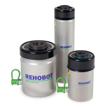 Silinder kosong aksi tunggal dari aluminium Rehobot CHFA.