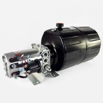 Stasiun Minyak HIDROS 12 V-2 kW 3,2 cm³ 15 L untuk Semua Jenis Silinder Hidrolik