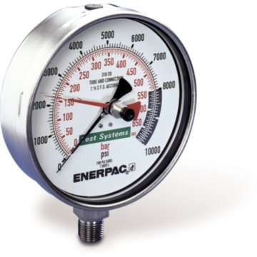 Manometer, Seri T Enerpac
