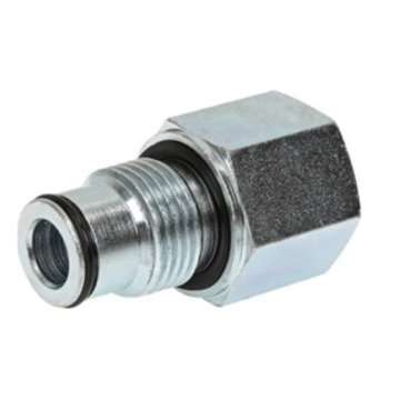 Konektor (penghubung) pada manifold hidrolik Badestnost P40 Hydro-pack.