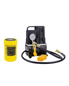 Silinder Hidrolik RSC-1050 10 Ton 50 mm + Pompa Hidrolik Elektrik QQ-700 - 2.5 L