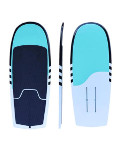 Papan Selancar Keras Hijau-Putih 112&times;45&times;4 cm &mdash; Stabilitas dan Gaya di Atas Ombak