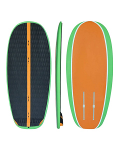 Papan Selancar Keras Oranye-Hijau 93&times;45&times;4 cm &mdash; Desain Cerah dan Kekuatan Andal