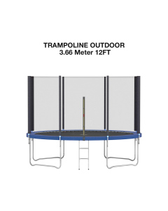 Premium Trampoline Fitness 12ft 3.66m / Trampoline Anak
