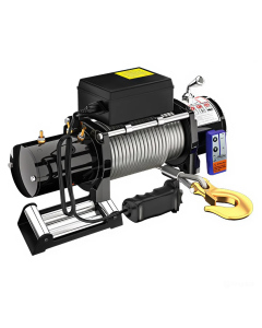6000 lbs Electric Winch SUV, Medium off-road DC 12v/24v Manual + Remote / Winch Derek SUV, Kendaraan off-road sedang Hoist 12volt / 24volt 6000 lbs 2700 kg - 24V