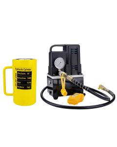 Silinder Hidrolik RSC-50150 50 Ton 150 mm + Pompa Hidrolik Elektrik QQ-700 - 2 L