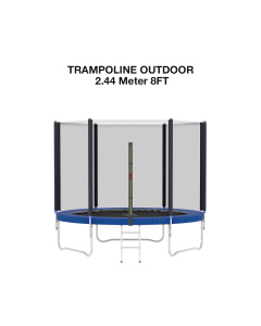Premium Trampoline Fitness 8ft 2.4m / Trampoline Anak
