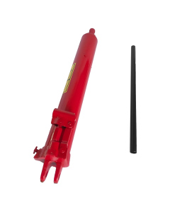 8 Ton Hydraulic Crane Special Jack Long Arm Dongkrak Hidrolik - Single Piston Pump Clevis Base
