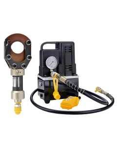Hydraulic Cable Cutter CPC-50H 7 Ton 50 mm + Pompa Elektrik QQ-700 1.2 Kw - ARBER TOOLS - 2.5 L