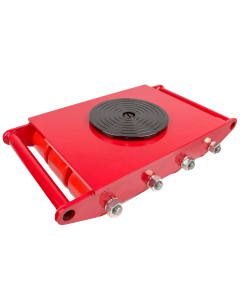 12 Ton Straight-Line Roller Skid CRA-12 - Troli Pengangkut Mesin Berat Roller Lurus 12T