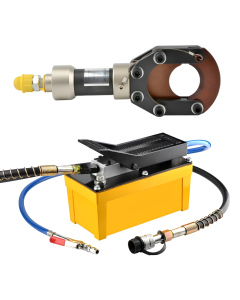 Pemotong Kabel Hidrolik CPC-50H 50 mm + Pompa Pneumatik HHB-70BQ 700 Bar