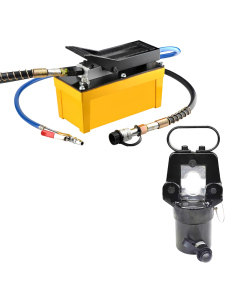 Tang Press Skun Hidrolik FYQ-400 16-400 mm + Pompa Pneumatik HHB-70BQ 700 Bar