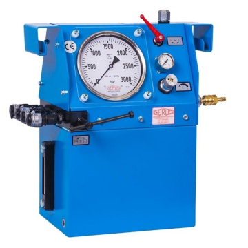 Pompa uji hidrolik pneumatik Gerus Press HP-26