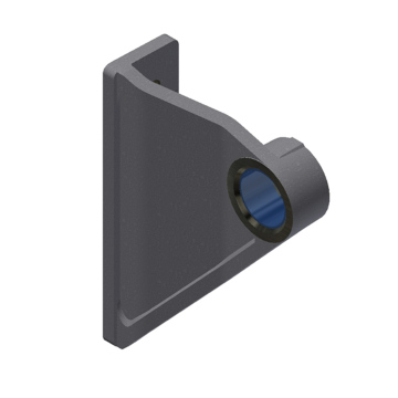 Klem silinder hidrolik Hyva atas L D60 H178, 110-129mm