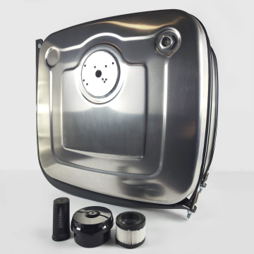 Tangki aluminium hidrolik 160 l (62x67x40) samping