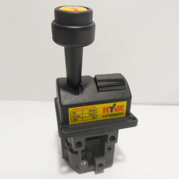 Joystick pneumatik berkualitas tinggi dengan 3 posisi dan saklar Optima.