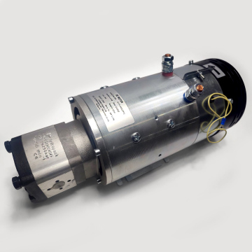 Stasiun Minyak HIDROS 24V-4,5kW 8,2 cm³, 180 bar