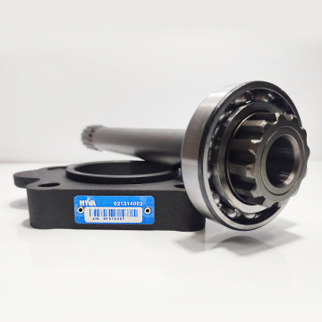 PTO shaft ZF 16 S 2520 TD HYVA 021314002 (248.5 mm, with plate)