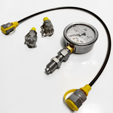 Manometer Hyva untuk mengukur tekanan 400 bar 14745008