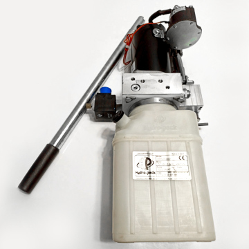 Stasiun Minyak untuk Kursi Roda Hidros 12 V 0,8 kW 0,5 cm³ dengan tangki 1,5 L, HPP/C5-0001