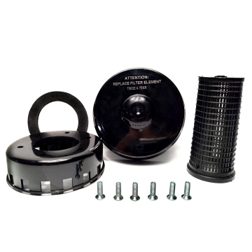 Tutup tangki hidrolik Hiposan (plastik) datar tanpa filter.