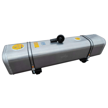 Tangki aluminium hidrolik di belakang kabin Hyva RM-177L/144L-128L-MF-LOW PANJANG