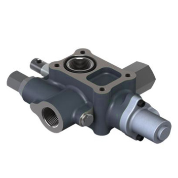 Hydraulic distributor dengan 4 baut, 1" 110 L/min untuk dump truck Wera Hydraulic.