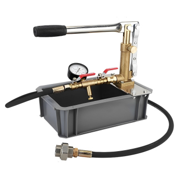 Manual Pressure Testing Pump T-100K-P (10 MPa, 100 Kg) / Pipe Valve Water Pressure Tester