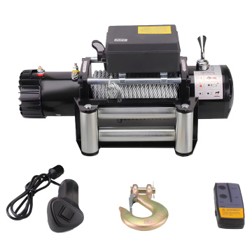 3000 lbs Electric Winch ATV DC 12v/24v Manual Control / Winch Derek ATV Hoist 24volt 3000 lbs 1350 kg - 24V