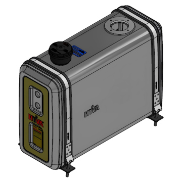 Tangki aluminium hidrolik Hyva CM-101L/073L-060L-MF ALU 14016519K