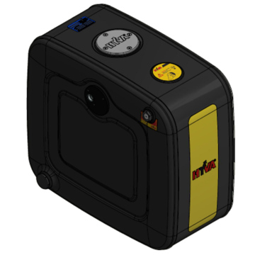 Tangki hidrolik baja samping Hyva SM-132L/110L-MP-MR dengan dukungan 14017246