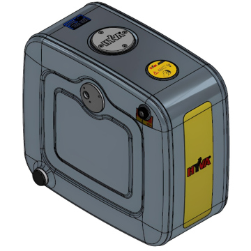 Tangki aluminium hidrolik Hyva SM-155L/130L-MP-MR-ALU 14018254