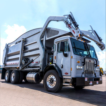 Hidrolik Hyva pada truk sampah