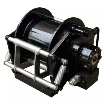 Winch hidrolik pada derek Dragon Winch DWHI 33 HD