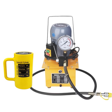 Silinder Hidrolik RSC-20100 20 Ton 100 mm + Pompa Hidrolik Elektrik ZCB-700A