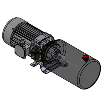 Stasiun Minyak HIDROS 380V-1,5kW 3,7 cm³ 15 l