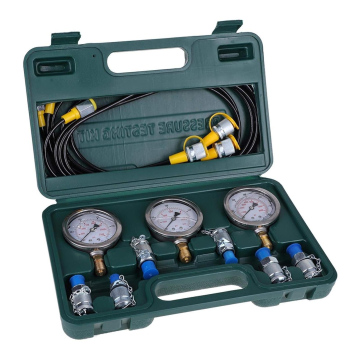 XZTK-60 Excavator Hydraulic Pressure Test Set – Testing Hose Coupling Gauge Kit