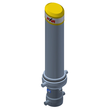 Hydraulic Cylinder Hyva FC A169-5-05830-000-K0343 (depan dengan pelindung kulit)
