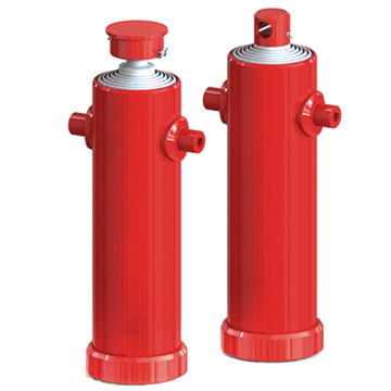 Silinder hidrolik BI 5-1460-125-D-160 (di bawah kerangka) BINOTTO.