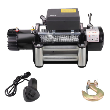 2000 lbs Electric Winch ATV DC 12v/24v Manual Control / Winch Derek ATV Hoist 12volt 2000 lbs 900 kg - 12V