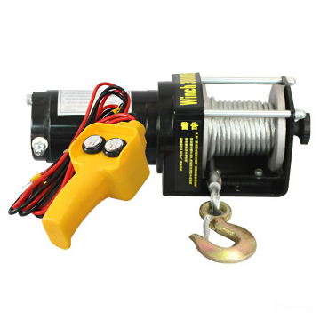 3000 lbs Electric Winch ATV DC 12v/24v Manual + Remote / Winch Derek ATV Hoist 12volt / 24volt 3000 lbs 1300 kg - 12V